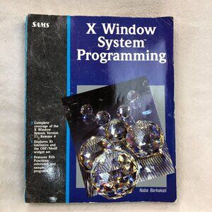 X Window System Programming by Nabajyoti Barkakati Paperback Book